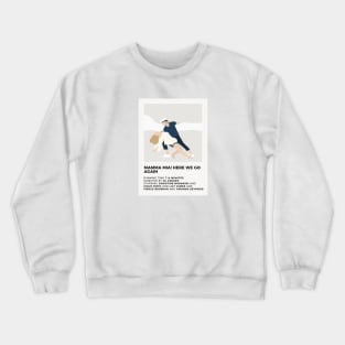 Mamma Mia Minimalist Poster Crewneck Sweatshirt